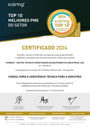 Top 10 melhores empesas do setor. Formast 2024