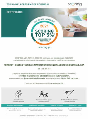 Top 5 Melhores Empresas. Formast 2021