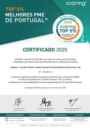Top 5 Melhores Empresas. Formast 2025