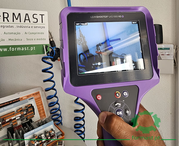 Detetor de fugas LEAKSHOOTER. Formast
