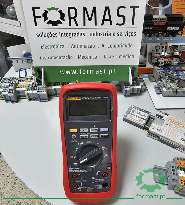 Multímetro Digital True-RMS Intrinsecamente Seguro Fluke 28 II Ex. Formast
