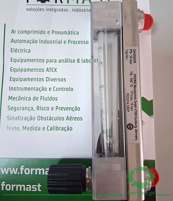 Rotâmetro N2 KROHNE DK800/R. Formast