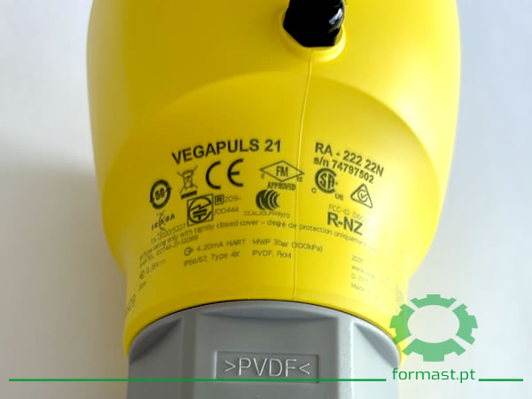 VEGAPULS 21 – Medição de nível por radar com fiabilidade comprovada em processo. Formast