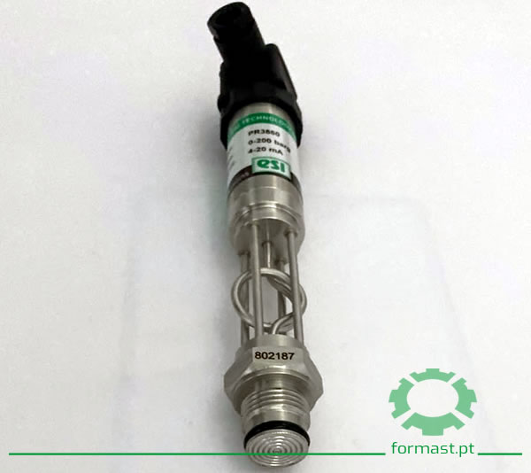 Transmissor de Pressão PR3860. Estabilidade térmica para aplicações laboratoriais.Formast