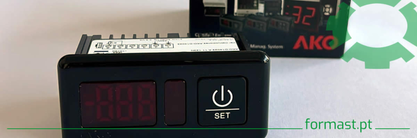 Controladores Digitais AKO - Estabilidade t&eacute;rmica para refrigera&ccedil;&atilde;o e controlo ambiental