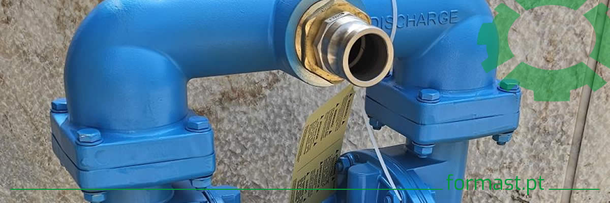 Bomba pneumática GIENS 2&quot; de duplo diafragma