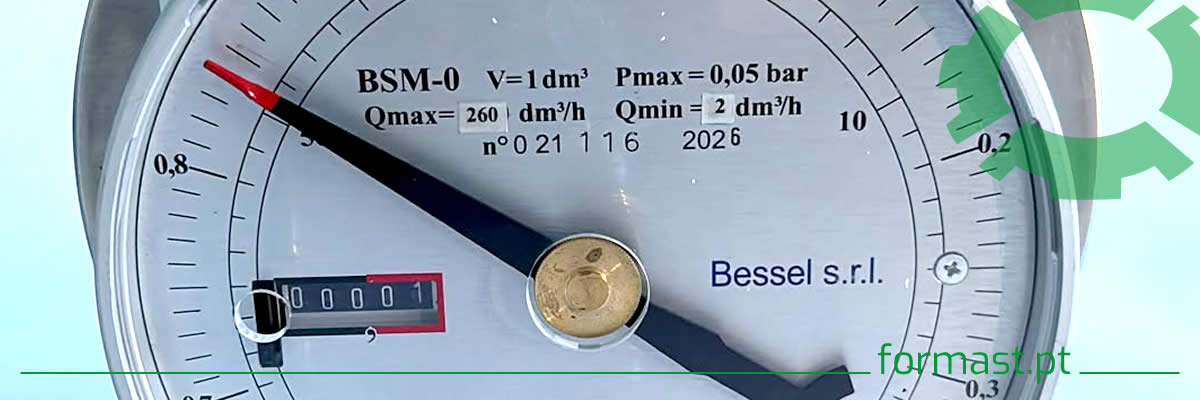 Bessel BSM-0 - Medi&ccedil;&atilde;o volum&eacute;trica de g&aacute;s para aplica&ccedil;&otilde;es laboratoriais