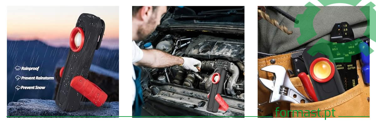 Lanterna recarregável LED COB