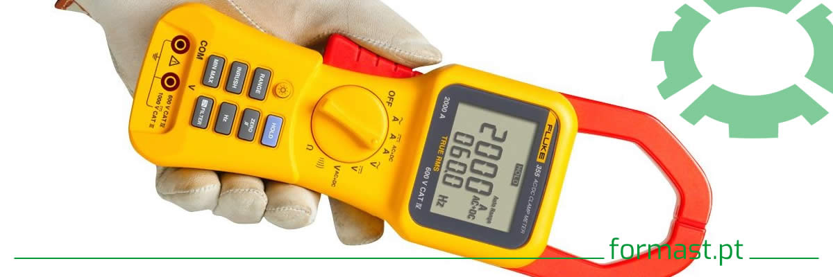 Fluke 355. Pin&ccedil;a Amperim&eacute;trica True-RMS