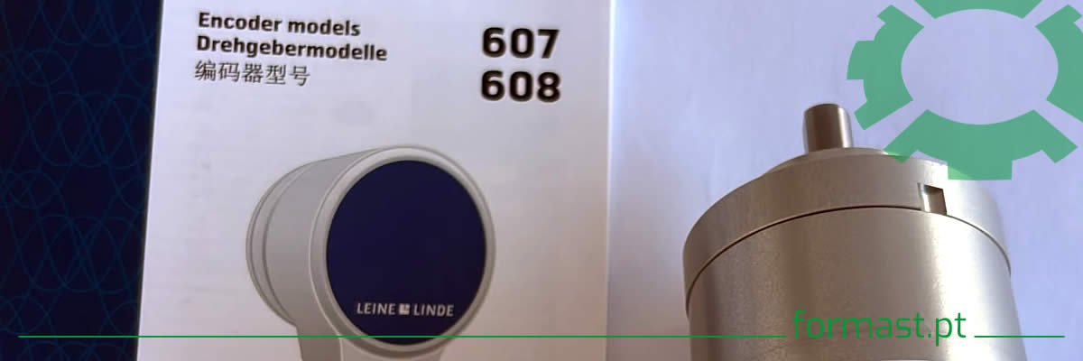 Encoder Leine Linde ISA 608 &ndash; Precis&atilde;o e robustez para ambientes industriais severos