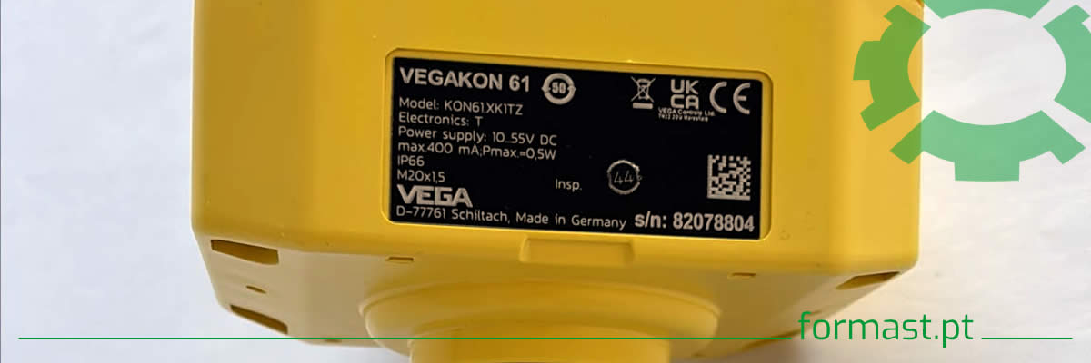Detetor de N&iacute;vel NIVELCO VEGAKON 61 &ndash; Detec&ccedil;&atilde;o condutiva fi&aacute;vel para l&iacute;quidos