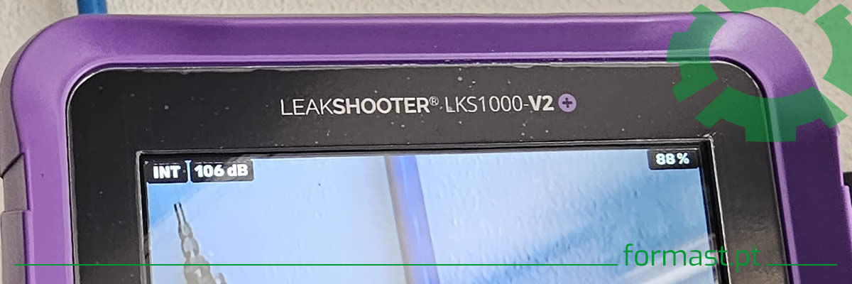 Detetor de fugas LEAKSHOOTER